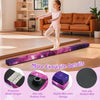 Portable Floor Balance Beam 7FT Folding Firm Gymnastic Beam w/Carrying Handles