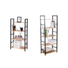 4/5 Tier Bookshelf Storage Rack Plant Standing Display Shelving Unit Living Room