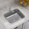 1.0 Deep Single Bowl Stainless Steel Kitchen Sink Undermount Small Basin Drainer