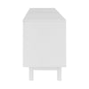 Modern TV Stand 175 cm Storage Cabinet Entertainment Unit for Living Room, White