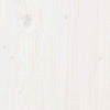 Bed Frame with Headboard White 160x200 Solid Wood Pine Y3Y1