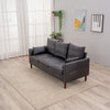 Modern L-Shaped Corner Sofa 2 3 Seater Armchair Couch With Footstool