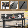 122CM Outdoor Garden Table Table Narrow Dining Table Bar Height Counter Table