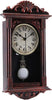 Pendulum Wall Clock Retro Quartz Decorative Battery Operated Wall Clock for Liv