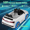 Licensed Electric Audi Ride on Car 12V Kids Electric Vehicle White
