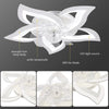 LED Ceiling Fan with Light Lighting Adjustable Wind Speed With Remote Control Xz