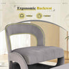 Accent Chair Upholstered Velvet Chair and Ottoman Set