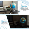 Kids Illuminated Constellation World Globe 3 in 1 Desktop Earth Globe with stand