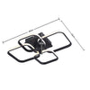 Modern LED Ceiling Light Chandelier Pendant Lamp For Kitchen Dining Living Room