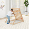 Double Sided Triangle Climber Wooden Climbing Toy Montessori Climbing Triangle