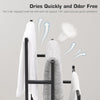 Towel Rack Towel Rail Freestanding Towel Holder Drying Stand with 3 Towel Rails