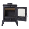 Fireplace Chimney Set, Mantelpiece High-Efficiency 5KW Cast Iron Fireplace Stove