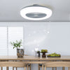 LED Ceiling Fan with Light Lighting Adjustable Wind Speed With Remote Control UK