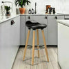 Breakfast Bar Stool Compact Kitchen Padded Stools High Chair Seat Home Office
