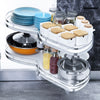 Pull out Blind Corner Basket Twin Shelves Holder Rack Soft Close Cabinet Kitchen