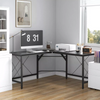 Industrial Corner Desk Large L Shaped Computer Table Home Office Workstation