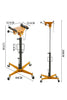 Transmission Jack 500kg Hydraulic Verticial Telescopic Gearbox Lift Hoist Stand
