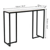Console Table Marble Sofa Table End Table Computer Desk Coffee Snack Side Table