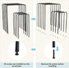 A1 Print Storage Rack Print Browser Display Artwork Prints with Rolling Caster