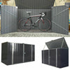 Metal Large Storage Garden Shed Bike Unit Tools Bicycle Store Can Put 2-3 Bikes