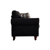 Luxury 2, 3 Seater Linen Fabric Couch Sofa Armchair with 2 Pillows Living Room