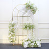 Round/Oval/Square Wedding Arch Stand Birthday Party Backdrop Flower Balloon Deco