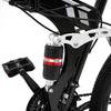 Mountain bike disc brake bike 26" 21-Gang MTB black+white mountain bike