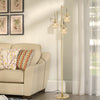 Standard Floor Lamp 3 Head Tree Living Room Reading Light Free Standing Lighting