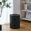 Modern Bedside Table Bedroom Sofa Side End Multi-functional Round Storage Unit
