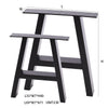 X-Steel Table Leg Heavy Duty Metal Dining Coffee Bench Office Desk Steel Trestle
