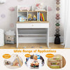 Home School Students Learning Workstation Study Desk with Storage