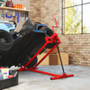 400 kg Folding Ride On Lawn Mower Jack Lift, Adjustable Steel Lifting Device