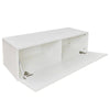100cm High Gloss TV Wall Mounted Cabinet Floating Cupboard Storage White
