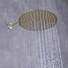 Brass Bathroom Rainfall Shower Mixer Set Shower System Bath Taps Faucet 8-12"