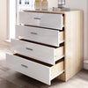 Modern Bedroom Bedside Table Cabinet Chest of Drawers Nightstand High Gloss Set