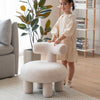 Children Chair Small Sofa Backrest Kids Comfort Padded Seat Coffee Table Stools