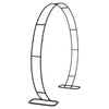 240cm Double Circle Metal Hoop Wedding Backdrop Arch Stand Flower Balloon Hoops