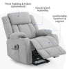 Electric Riser & Recliner Chair with Vibration Massage & Heat for the Elderly UK