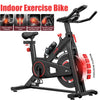 Exercise Bike Indoor Cycling Gym Workout Cardio Fitness LCD Monitor 12kgFlywheel