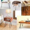Steel Table Legs Trapezium Frame X Frame Dining Coffee Bench Desk Feet Stand DIY