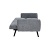 Sofa Bed Chenille Fabric w Cup Holders 3 Seater Click Clack Living Room Recliner
