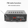 Digital Power Amplifier Bluetooth Stereo HiFi Audio 2CH USB SD FM Car Home NEW