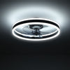LED Ceiling Fan Light Dimmable with Cool White, Warm White, Yellow 3 Color LED