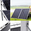 Portable 30-200W Monocrystalline Solar Panels Controller Home/Caravan/RV/Camper