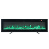 50" Insert/Wall Mount LED Fireplace Electric Inset Fire Heater 9Flame LivingRoom