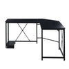 Computer Desk Office Study Workstation Metal Legs Home Corner Table Stand MDF