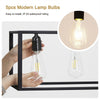 Matte Black 5-Light Chandelier Light Linear Lighting Hanging lamp Bar Restaurant