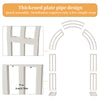 Heavy Duty Wedding Arch Stand w/ Base Garden Arbor Trellis Support Archway Path