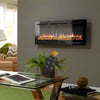 40/50/60/70/80/100 inch Insert/ Wall Mounted LED Fireplace Electric Inset Fire