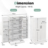 Kitchen Storage Cabinet Freestanding Buffet Cupboards Sideboard with 2 doors